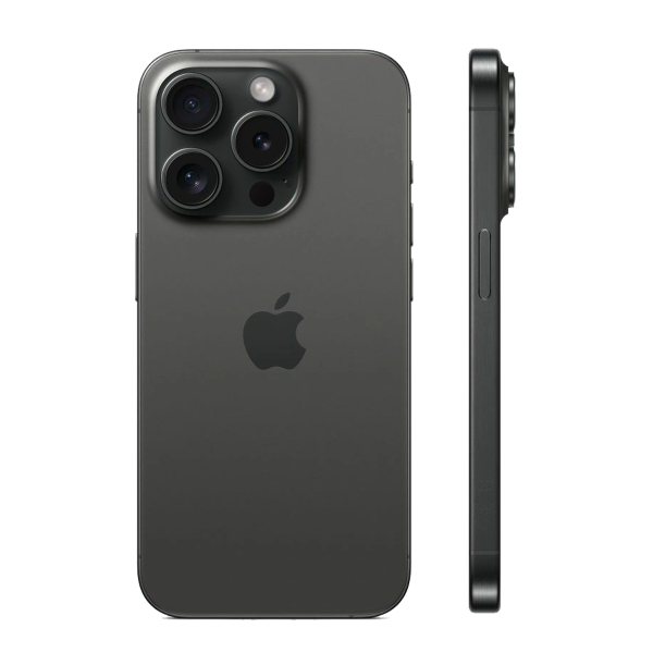 Refurbished iPhone 15 Pro 256GB Titan Schwarz