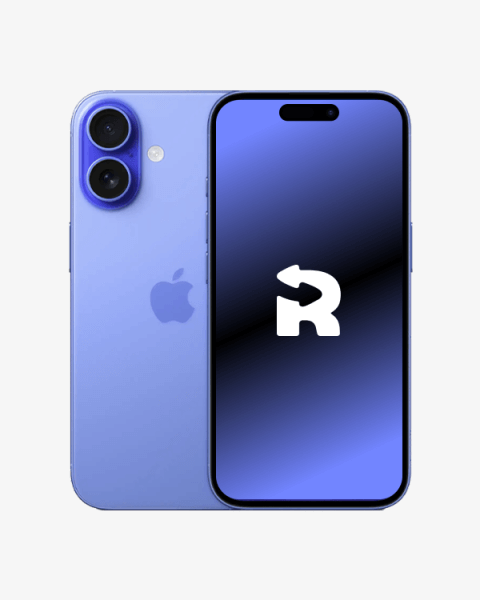 Refurbished iPhone 16 256GB Blau