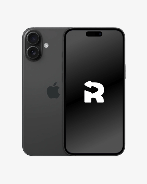 Refurbished iPhone 16 Plus 256GB Schwarz