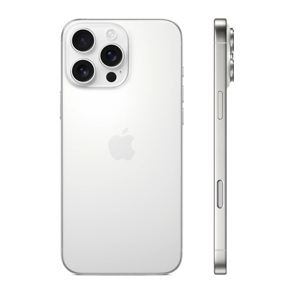 Refurbished iPhone 16 Pro Max 512GB Titan Weiß