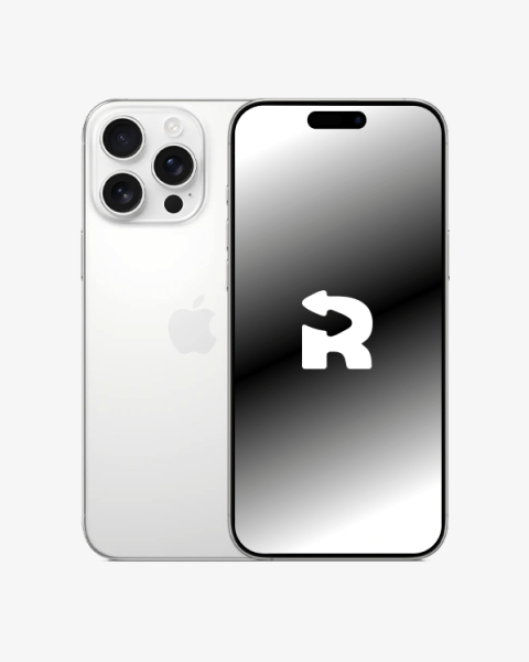 Refurbished iPhone 16 Pro Max 256GB Titan Weiß