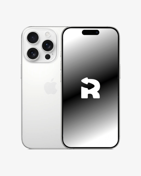 Refurbished iPhone 16 Pro 128GB Titan Weiß