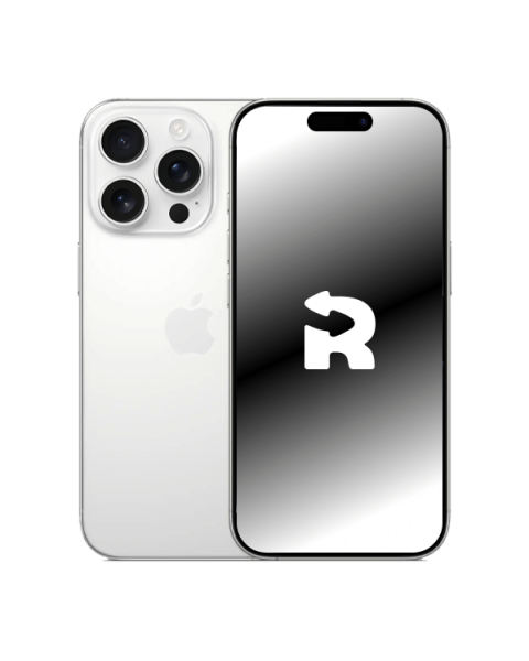 Refurbished iPhone 16 Pro 128GB Titan Weiß