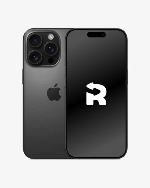 Refurbished iPhone 16 Pro 256GB Titan Schwarz