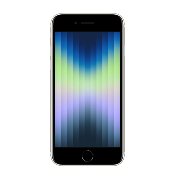 Refurbished iPhone SE 128GB Starlight Weiß (2022) | Ohne Kabel und Ladegerät
