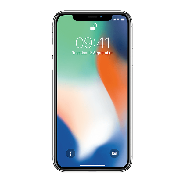 Refurbished iPhone X 256GB Silber