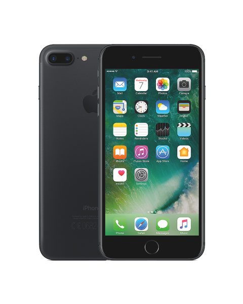 Refurbished iPhone 7 Plus 128GB Mattschwarz