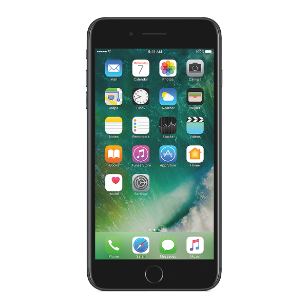 Refurbished iPhone 7 Plus 128GB Mattschwarz