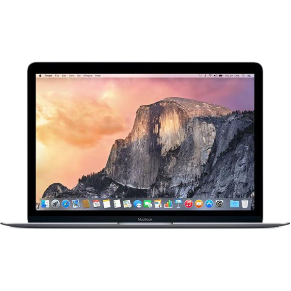 MacBook 12-Zoll | Kern M 1,1 GHz | 256-GB-SSD | 8GB RAM | Space Grau (Anfang 2015) | Qwerty