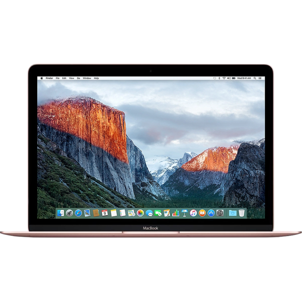 MacBook 12 Zoll | Kern m3 1,1 GHz | 256-GB-SSD | 8GB RAM | Roségold (Anfang 2016) | Qwerty