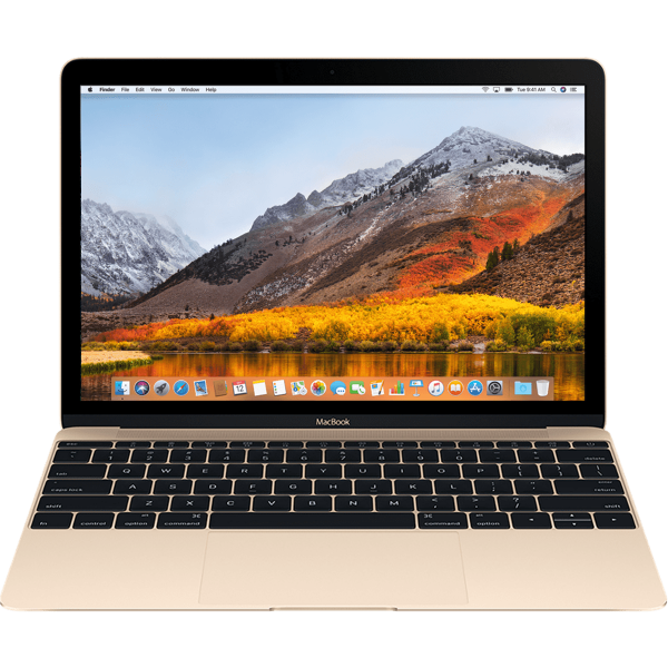 MacBook 12 Zoll | Core m3 1,2 GHz | 256-GB-SSD | 8 GB RAM | Gold (2017) | Qwerty/Azerty/Qwertz