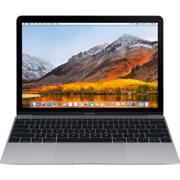 MacBook 12 Zoll | Core i5 1,3 GHz | 512-GB-SSD | 8 GB RAM | Spacegrau (2017) | Qwerty/Azerty/Qwertz