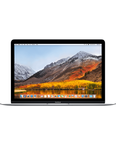 MacBook 12 Zoll | Core m3 1.2 GHz | 256 GB SSD | 8 GB RAM | Silber (2017) | Qwerty