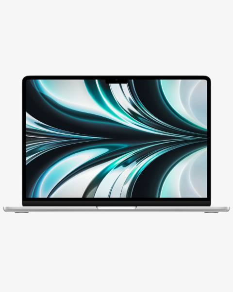 MacBook Air 13-inch | Apple M2 8-Core | 512 GB SSD | 8 GB RAM | Silber (2022) | Qwerty/Azerty/Qwertz