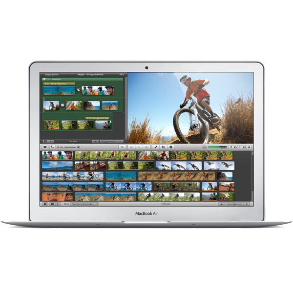 MacBook Air 13 Zoll | Core i7 1,7 GHz | 512 GB SSD | 8 GB RAM | Silber (Mitte 2013) | Qwerty