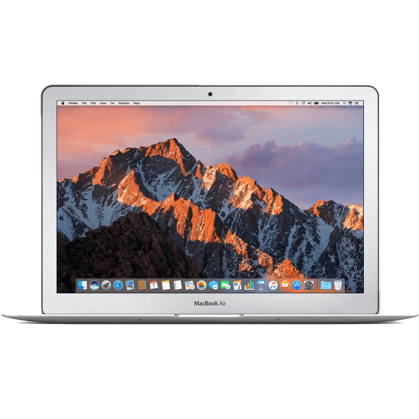 MacBook Air 13-inch Core i5 1.8 GHz 128 GB SSD 8 GB RAM Zilver QWERTY (2017)