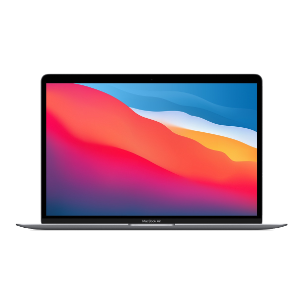 MacBook Air 13 Zoll | Apple M1 | 256 GB SSD | 8 GB RAM | Spacegrau (2020) | 7-core GPU | Qwerty