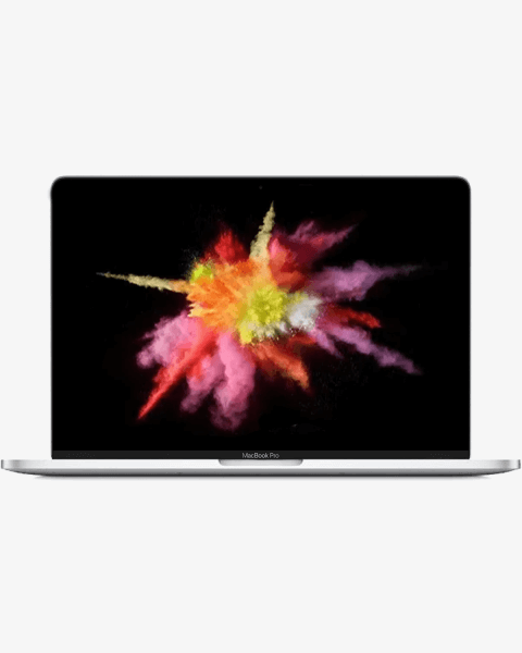 MacBook Pro 13 Zoll | Touch Bar | Core i7 3.3 GHz | 512 GB SSD | 16 GB RAM | Silber (2016) | Qwerty