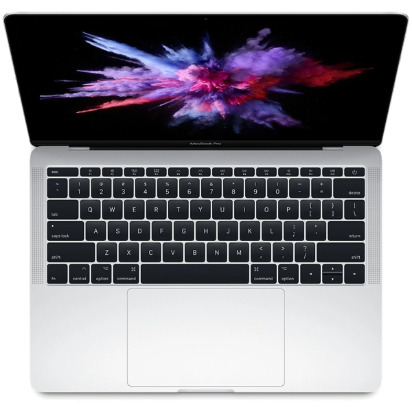 MacBook Pro 13 Zoll | Core i5 2,3 GHz | 256GB SSD | 16GB RAM | Silber (2017) | Qwerty