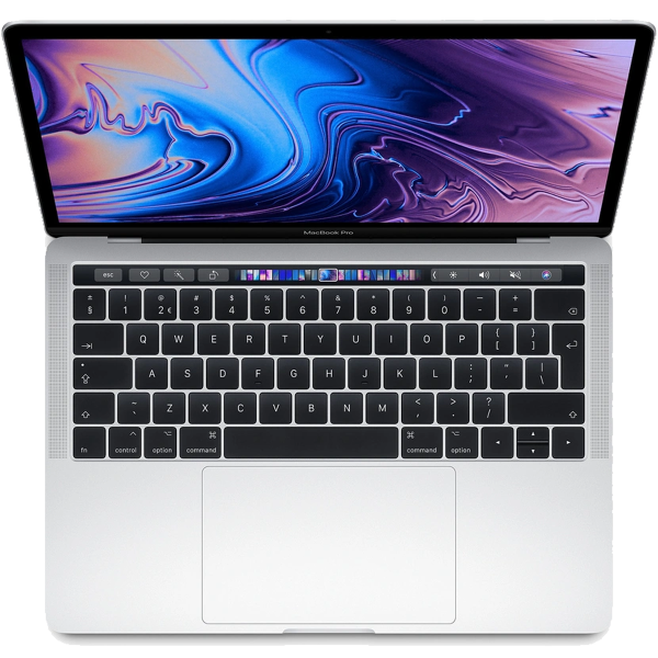 Macbook Pro 15 Zoll | Touch Bar | Core i7 2,2 GHz | 512GB SSD | 32GB RAM | Silber (2018) | Qwerty/Azerty/Qwertz