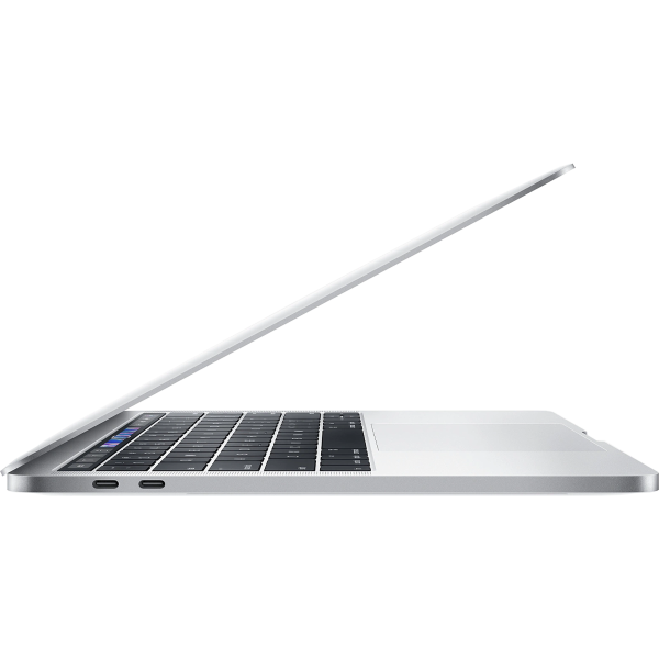 MacBook Pro 13 Zoll | Touch Bar | Core i5 2,4 GHz | 512 GB SSD | 8 GB  RAM | Silber (2019) | Qwerty