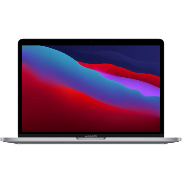 MacBook Pro 13 Zoll | Apple M1 3,2 GHz | 256-GB-SSD | 8GB RAM | Space Grau (2020) | Qwerty/Azerty/Qwertz