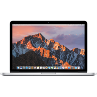 MacBook Pro 13 Zoll | Core i5 2,7 GHz | 128GB SSD | 8GB RAM | Silber (Anfang 2015) | Qwerty