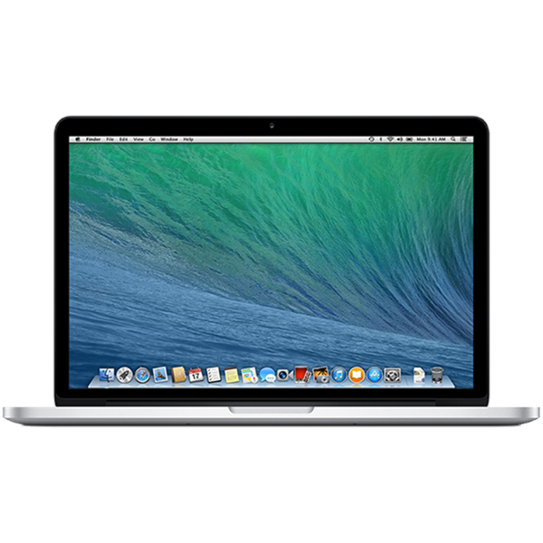 MacBook Pro 13 Zoll | Core i5 2,4 GHz | 256 GB SSD | 8 GB RAM | Silber (Ende 2013) | Qwerty