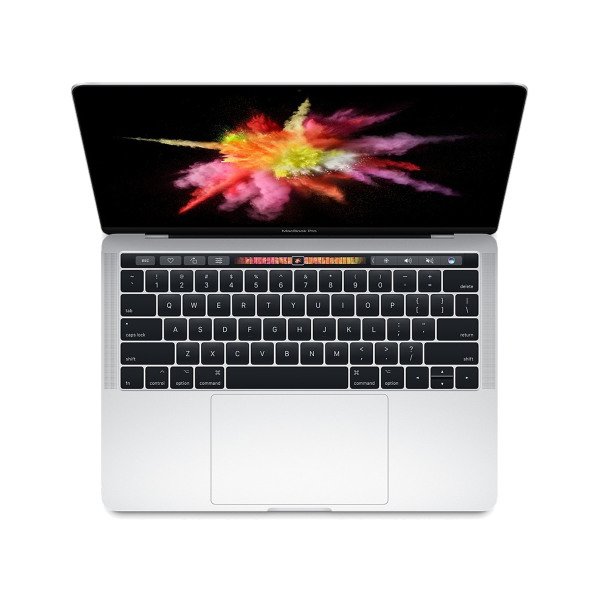 MacBook Pro 13 Zoll | Touch-Bar | Core i5 3,1 GHz | 251GB SSD | 16GB RAM | Silber (2017) | Qwerty/Azerty/Qwertz