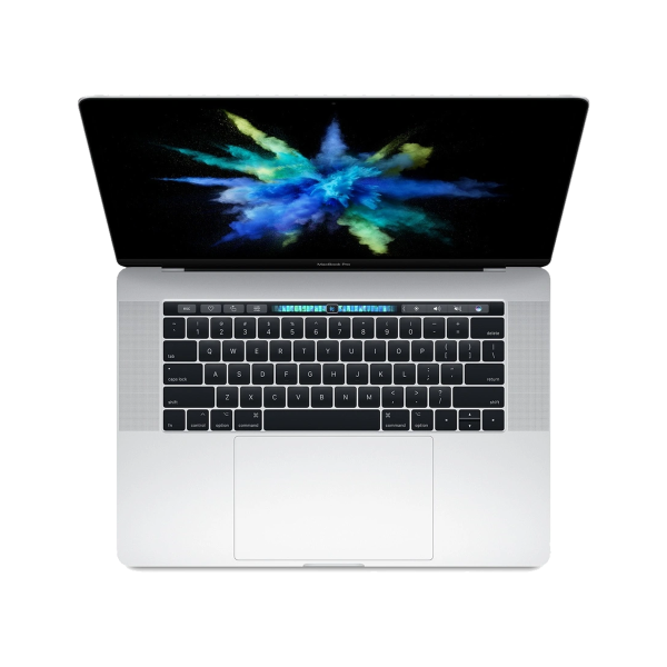 MacBook Pro 15 Zoll | Touch Bar | Core i7 2.9 GHz | 512 GB SSD | 16 GB RAM | Silber (2016) | Qwerty/Azerty/Qwertz