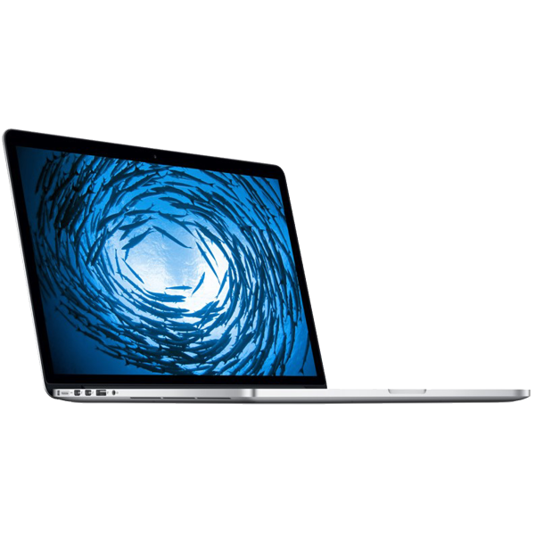 MacBook Pro 15 Zoll | Core i7 2,0 GHz | 256 GB SSD | 8 GB RAM | Silber (Ende 2013) | Qwerty/Azerty/Qwertz