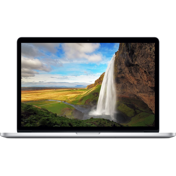 MacBook Pro 15 Zoll | Core i7 2,2 GHz | 256-GB-SSD | 16GB RAM | Silber (Mitte 2015) | Qwerty