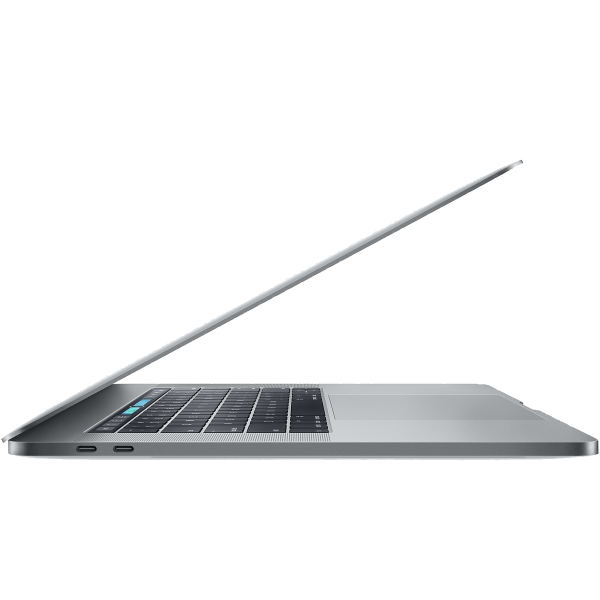 MacBook Pro 15 Zoll | TouchBar | Core i7 2,7 GHz | 512-GB-SSD | 16 GB RAM | Space Grau (2016) | Qwerty