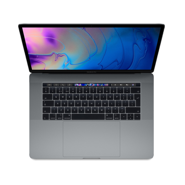 MacBook Pro 15 Zoll | Touch-Bar | Core i7 2,6 GHz | 256-GB-SSD | 16GB RAM | Space Grau (2019) | Qwerty/Azerty/Qwertz