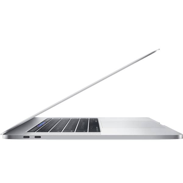 MacBook Pro 15 Zoll | Touch-Leiste | Core i7 2,6 GHz | 256-GB-SSD | 16GB RAM | Silber (2019) | Qwerty/Azerty/Qwertz