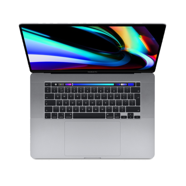 MacBook Pro 16 Zoll | Touch-Leiste | Core i9 2,3 GHz | 2-TB-SSD | 64GB RAM | Space Grau (2019) | AMD Radeon Pro 5500M | Retina