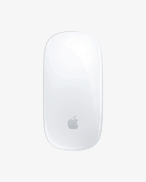 Apple Magic Mouse 2 | Weiß | Orange Basis