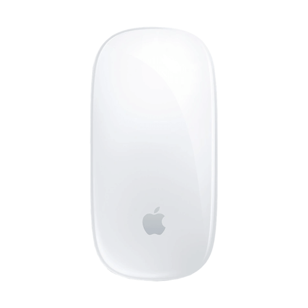 Apple Magic Mouse 2 | Weiß | Silberne Basis