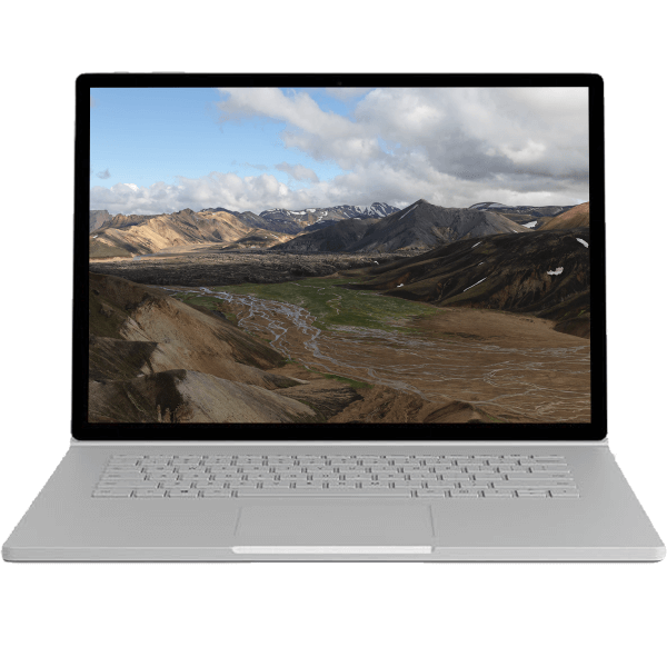 Microsoft Surface Book 2 | 13.5 Zoll Touchscreen | 10. Generation i7 | 256GB SSD | 8GB RAM | Silber | Nvidia GeForce GTX 1050 | W11 Home | QWERTZ