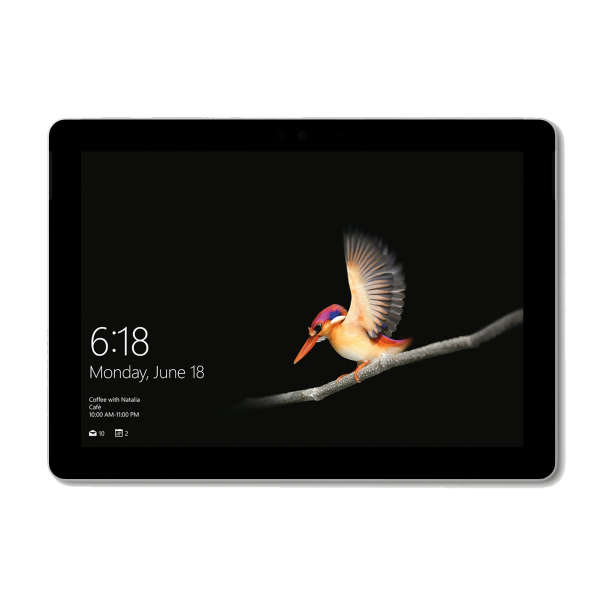 Refurbished Microsoft Surface Go | 10 Zoll | Intel-Pentium | 128 GB SSD | 8 GB RAM | Virtuelle Tastatur | Exklusiver Stift