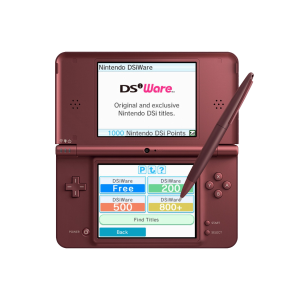 Nintendo DSI XL | Burgund