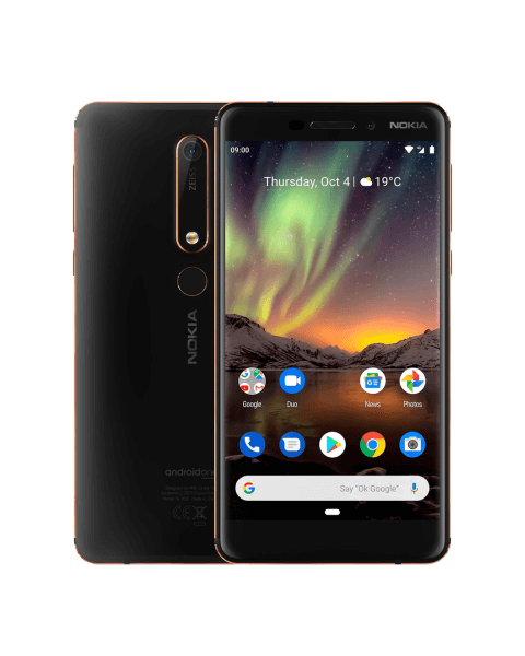 Nokia 6.1 | 32GB | Zwart