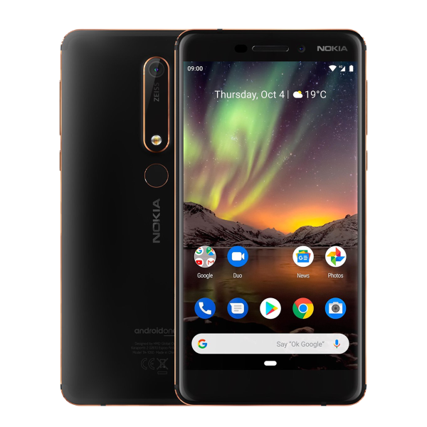 Nokia 6.1 | 32GB | Schwarz