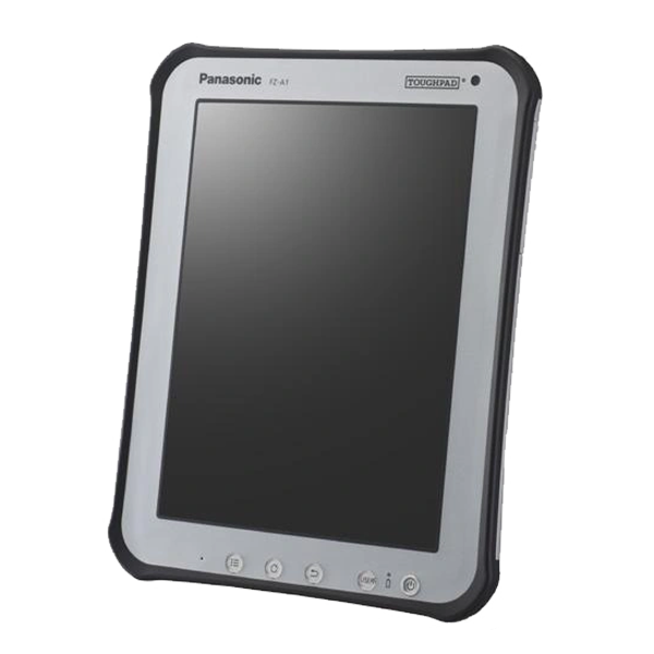 Refurbished Panasonic Toughpad FZ-A1 | 10,1 Zoll | 16GB | WiFi + 3G | Silber
