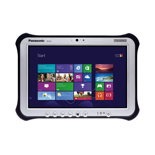 Refurbished Panasonic Toughpad FZ-G1 MK2 | 10,1 Zoll | 128GB | 4GB RAM | WiFi + 4G | Inklusive Stift und Trageriemen