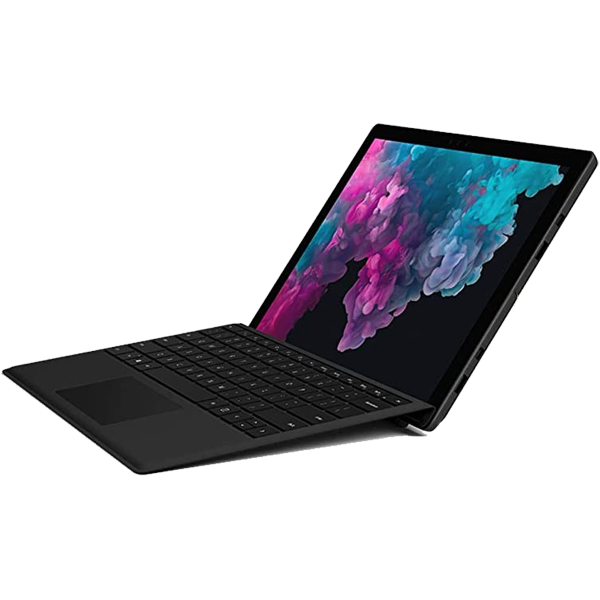 Refurbished Microsoft Surface Pro 5 | 12,3 Zoll | 7. Generation i5 | 256GB SSD | 8GB RAM | Schwarz QWERTY Tastatur | Ohne Stift