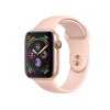 Refurbished Apple Watch Serie 4 | 44mm | Aluminium Gold | Rosa Sportarmband | GPS | WiFi + 4G | W1
