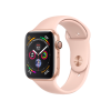 Refurbished Apple Watch Serie 4 | 44mm | Aluminium Gold | Rosa Sportarmband | GPS | WiFi