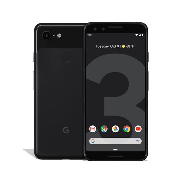 Refurbished Google Pixel 3 | 64GB | Schwarz