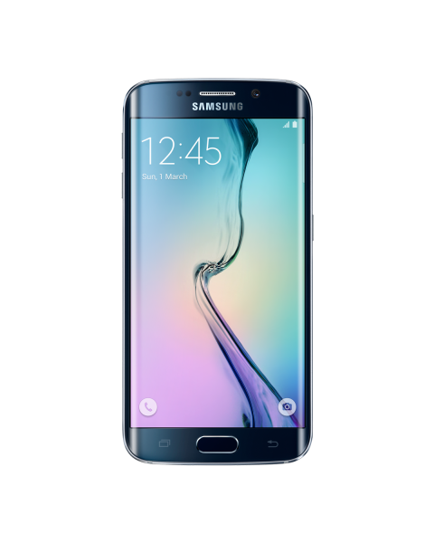 Refurbished Samsung Galaxy S6 Edge 32 GB Schwarz
